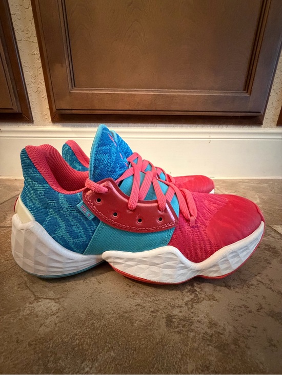 adidas Other - Adidas Harden Vol. 4 Boys' Basketball Shoes “Candy Paint” Boys Size 5.5